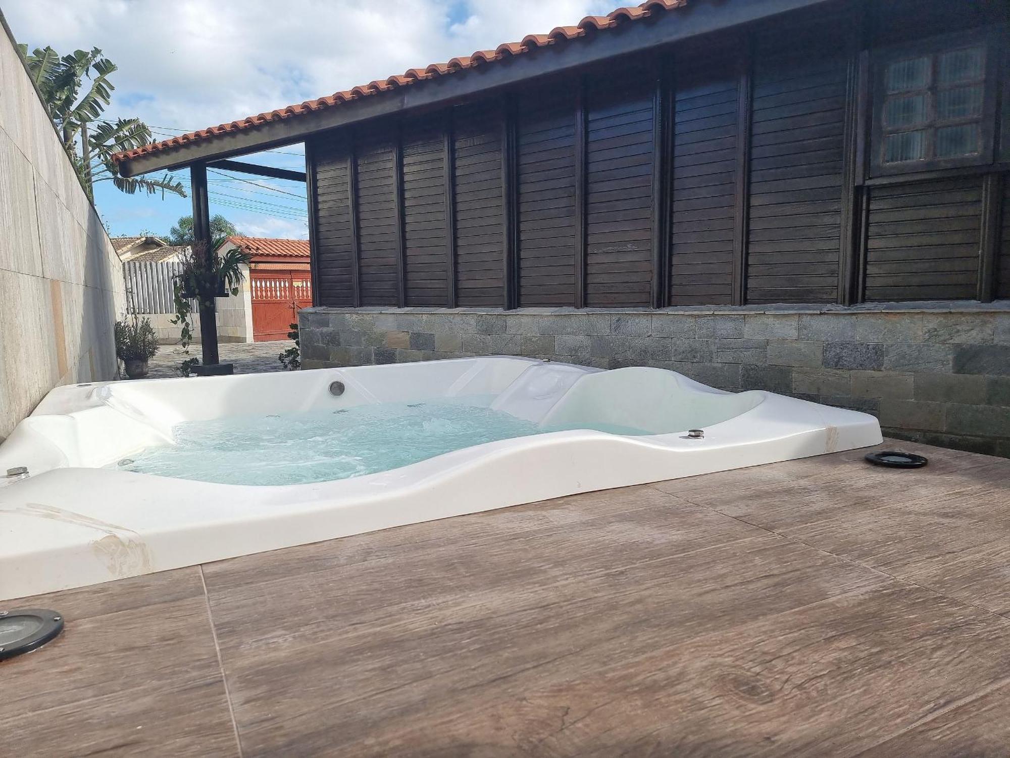 Piscina Aquecida , Spa, Bilhar, Ar Cond, Wi-Fi Itanhaém Exterior foto